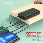 Onesam Powerbank 20000mAh dual USB output 22.5W (OS-B07) - Image 2