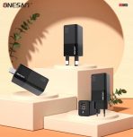 Onesam Home charger USB +PD QC20W + PD 30W Max 50W (OS-C09) - Image 5