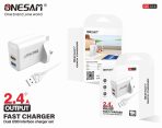Onesam Home charger set (OS-C13) (Iphone pin)