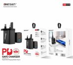 Onesam PD safe charger 50W output 2 TC (OS-C15)