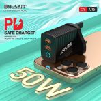 Onesam PD safe charger 50W output 2 TC (OS-C15) - Image 4