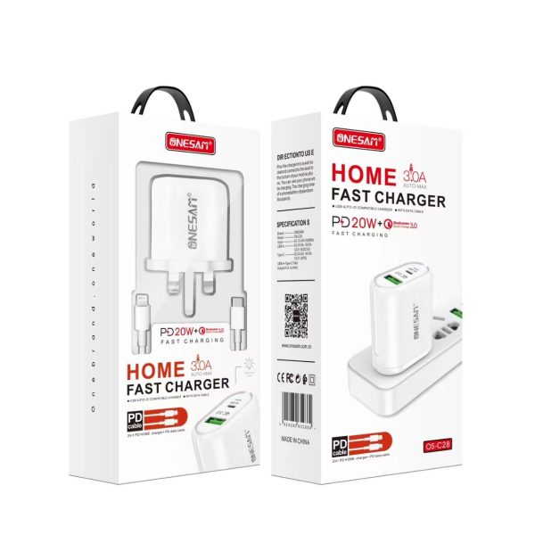 Onesam PD20W Cable (OS-C28) C to Iphone