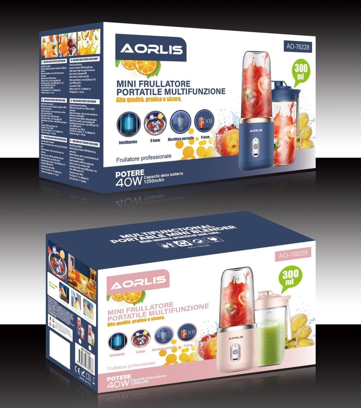 AORLIS JUICE BULLET 300ML-AO78228 - Image 3