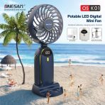 Onesam Portable LED Digital mini fan (OS-K01) - Image 6