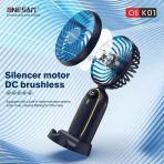 Onesam Portable LED Digital mini fan (OS-K01) - Image 4