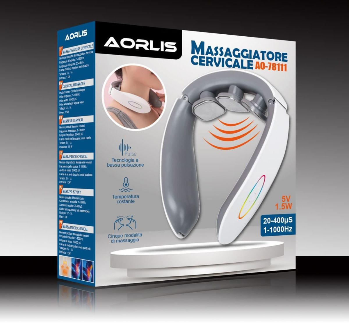 AORLIS- NECK MASSAGER-AO78111 - Image 2