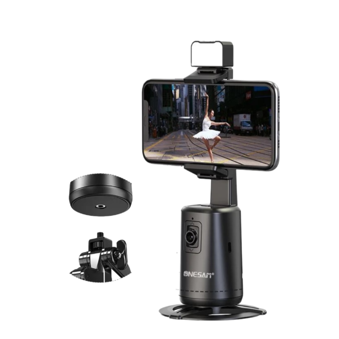 OS-J01.png Onesam Auto Face Tracking Camera with phone hold (0S-J01) - Image 1