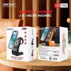 Onesam Wireless 3in1 Magnetic Charging stand (OS-F50) - Image 2