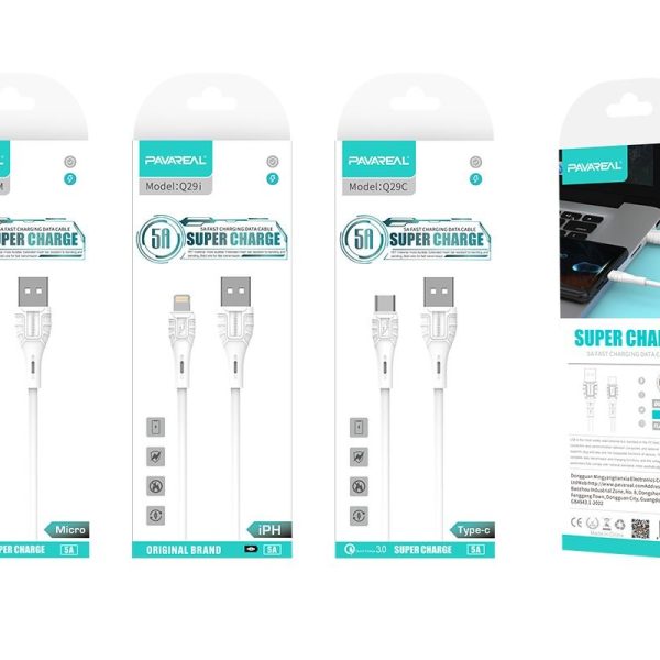 Pavareal USB cable - Lightning (Q29I)