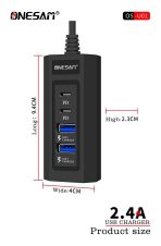 Onesam Extension board ULTRA HIGH FAST CHARGER-2PD+2USB (U01) - Image 4