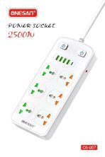 Onesam Extension board 6 sockets 4 USB and type c (OS-U07) - Image 3