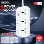 Onesam 3 Socket Extension (OS-U15) - Image 7